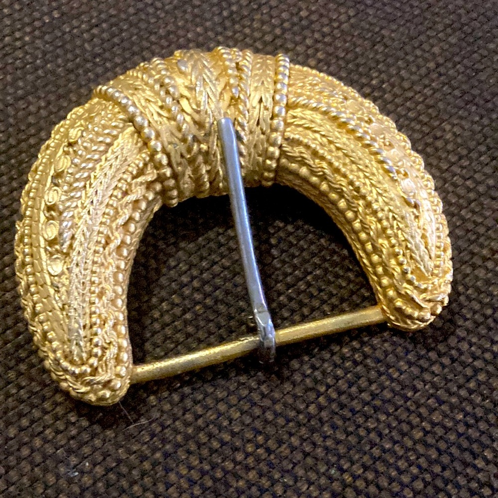 Brass Broad Belt Buckle